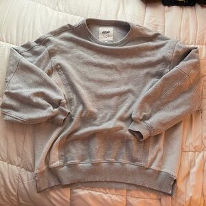 Aerie heather grey endless summer crewneck